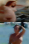 Couples looking girl Inland
